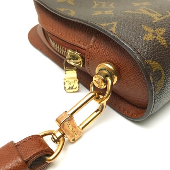 Authentic Louis Vuitton Brown Monogram Orsay Clutch Hand Bag Unisex - Picture 9 of 16